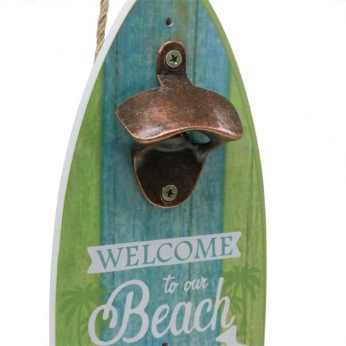 Floristik24 Apribottiglie da muro &quot;Beach Bar&quot; 36 cm x 11 cm