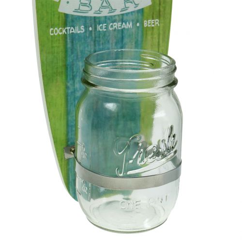 Floristik24 Apribottiglie da muro &quot;Beach Bar&quot; 36 cm x 11 cm
