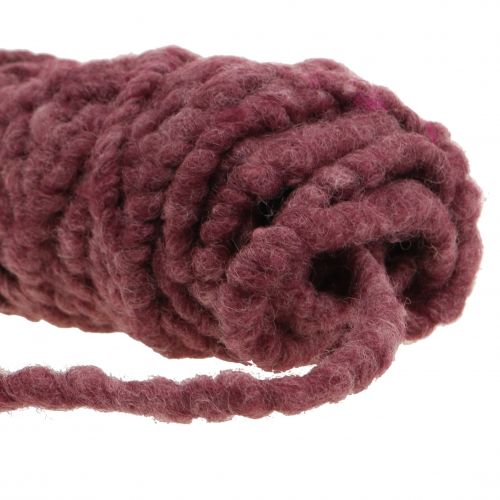 Prodotto Cordone in feltro di pile Mirabell bacca 25 m