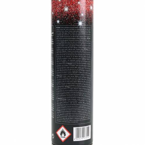 Floristik24 Glitter Spray Rosso 400ml