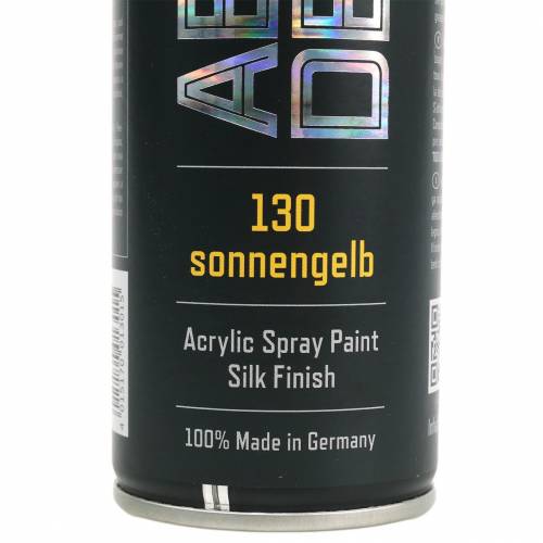 Floristik24 Colore spray seta opaco giallo sole 400ml