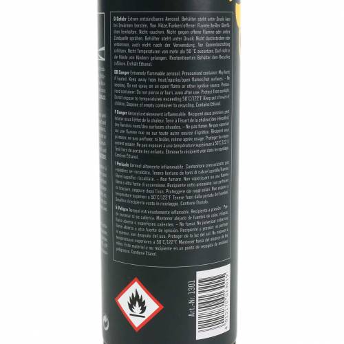 Floristik24 Colore spray seta opaco giallo sole 400ml