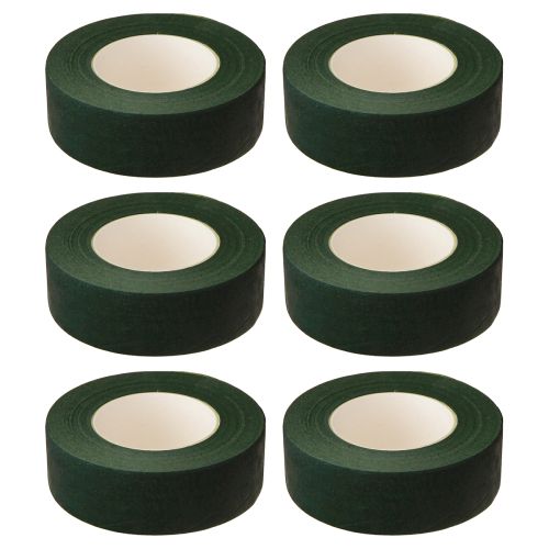 Prodotto Nastro floreale nastro floreale nastro da imballaggio verde 25mm 6 pz