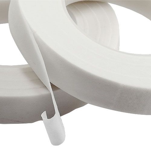 Prodotto Nastro floreale Nastro floreale bianco 13 mm 2 pezzi