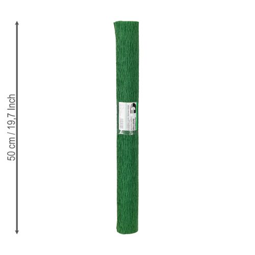 Prodotto Carta crespa per fioristi verde scuro 50x250cm