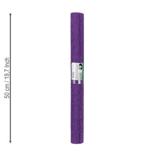 Prodotto Carta crespa per fioristi viola scuro 50x250cm