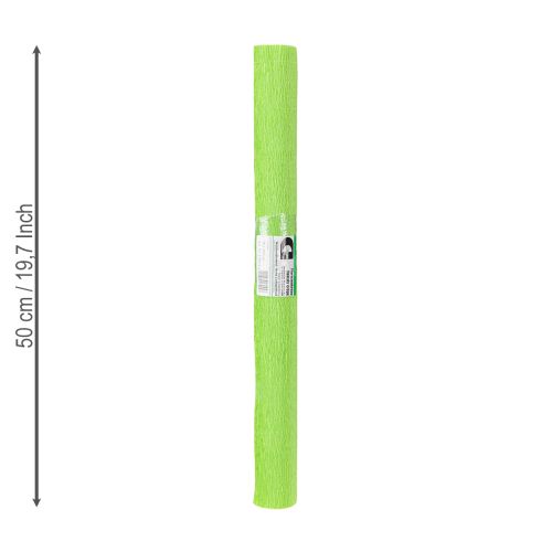 Prodotto Carta crespa per fioristi verde chiaro 50x250cm