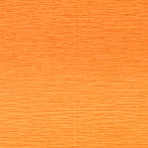 Prodotto Carta crespa fiorista arancione chiaro 50x250cm