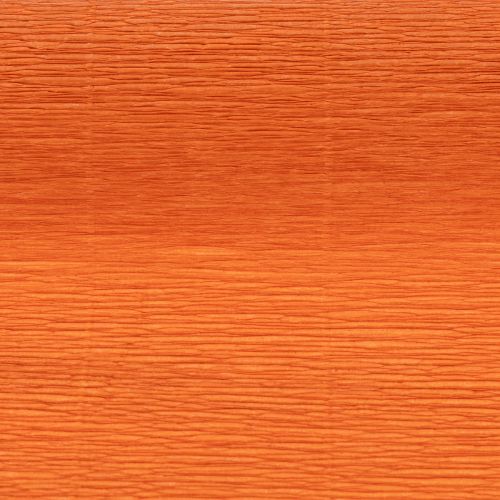 Carta crespa per fioristi, rotolo arancione, 50x250 cm | Floristik24.it