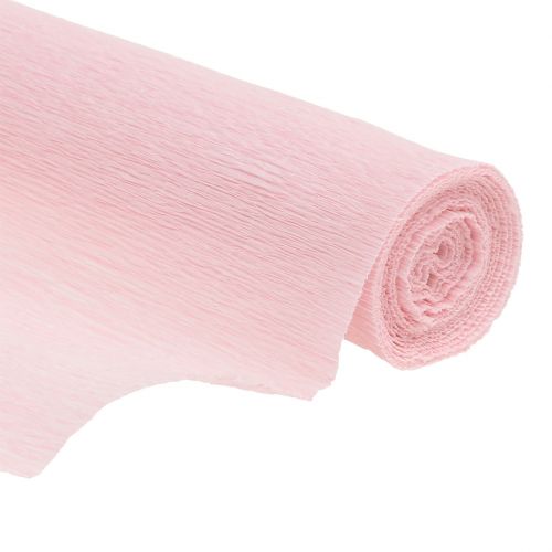 Carta crespa fiorista rosa 50x250cm-170530