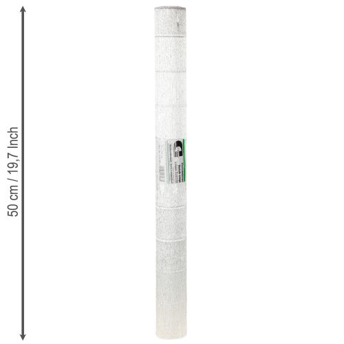 Prodotto Carta crespa per fioristi argento 50x250cm