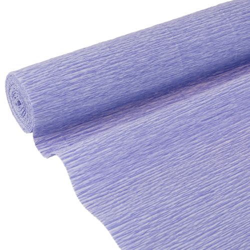 Floristik24 Carta crespa per fioristi viola 50x250cm
