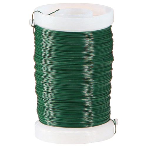 Prodotto Filo per fioristi Filo decorativo Filo di mirto verde 0,30 mm 100 g 3 pz