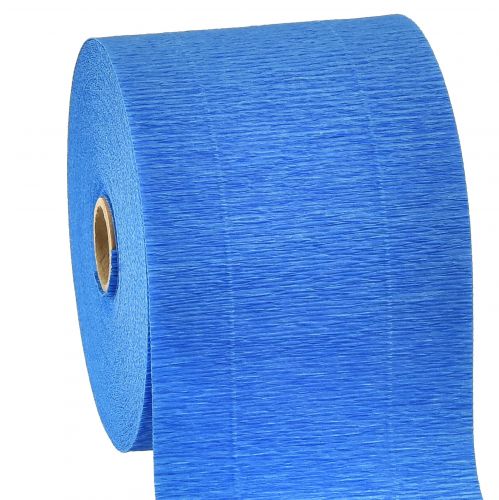 Fiore crêpe blu L10cm grammatura 128g/mq L250cm 2pz