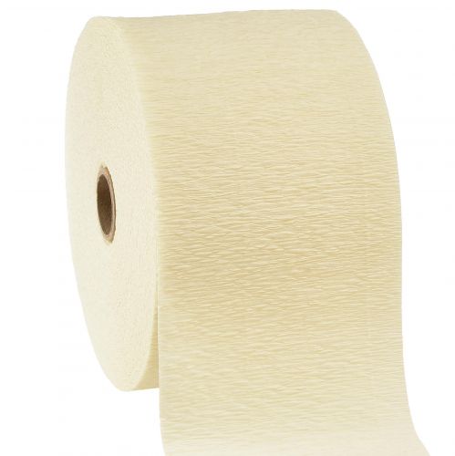 Prodotto Fiore crêpe crema champagne L10cm L250cm 2 pezzi