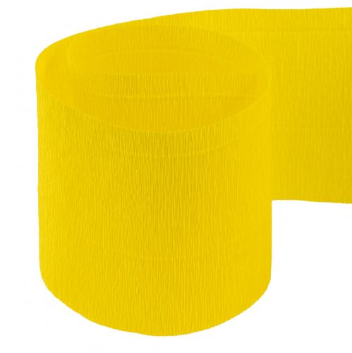Prodotto Fiore crêpe giallo L10cm grammatura 128g/mq L250cm 2 pezzi