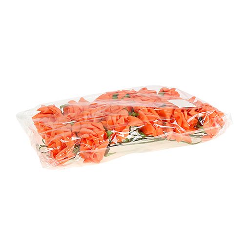 Prodotto Rosa in schiuma Ø7,5 cm arancione 18 pz