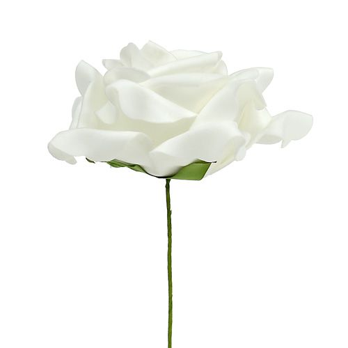 Prodotto Schiuma rosa bianca Ø15cm 4pz