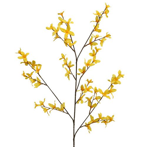 Floristik24 Forsythia giallo artificiale 80cm