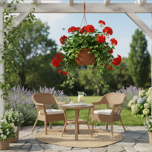 Prodotto Cesto sospeso Ø25cm terracotta