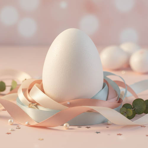 Prodotto Uovo di polistirolo 20 cm 1 pezzo