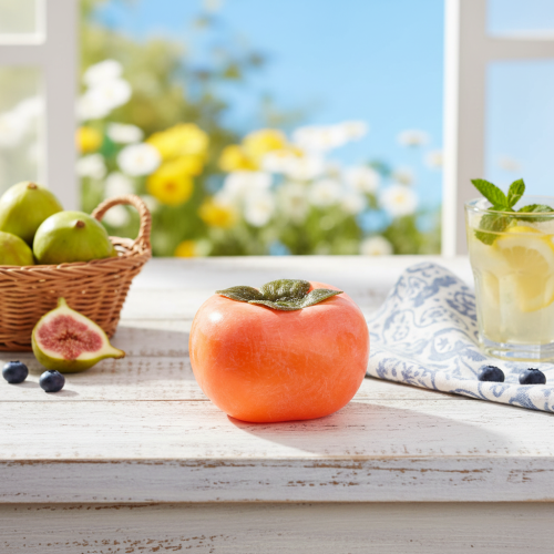 Prodotto Frutta artificiale decorativa di cachi artificiale Ø8cm H5,5cm