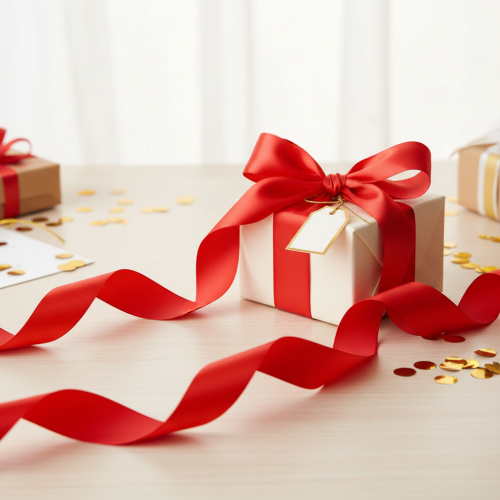 Prodotto Nastro per arricciare 50mm 100m rosso