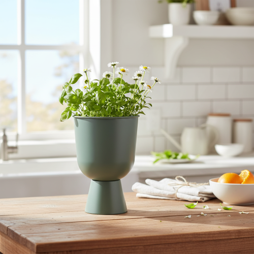 Prodotto Decorazione per la casa in metallo con design trofeo per interni eleganti, decorazione moderna 23 cm