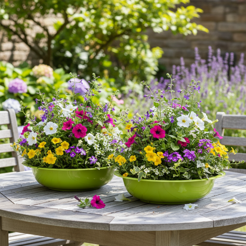 Prodotto Vassoio per piante per una bella decorazione vegetale nel soggiorno, 29 cm, 2 pezzi