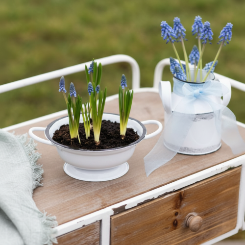 Prodotto Ciotole decorative in metallo, bianche e nere, Ø16,5 cm, H6,5 cm, 4 pezzi