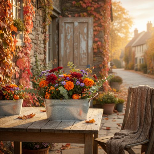 Prodotto Ciotola per fiori con manici, ciotola decorativa, in metallo, 17,5×12×9 cm