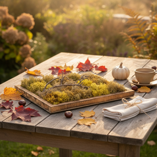 Prodotto Quadro con muschio, vero quadro con muschio con cornice, conservato, 40×30 cm