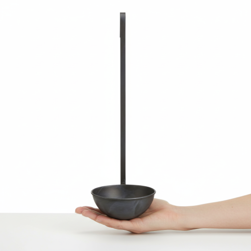 Prodotto Fioriera decorativa a forma di cazzuola, color antracite, da appendere, Ø16,5 cm, 2 pezzi