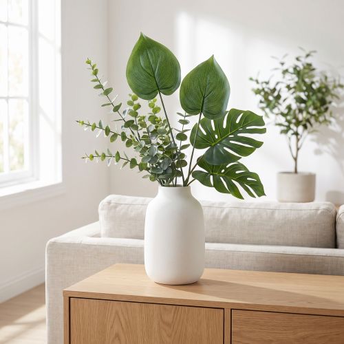 Philodendron albero artificiale amico piante artificiali verde 48cm | Floristik24.it