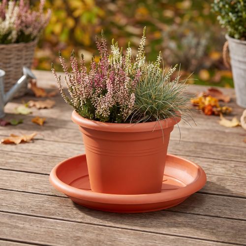 Sottobicchiere “Linda” Ø30cm terracotta | Floristik24.it