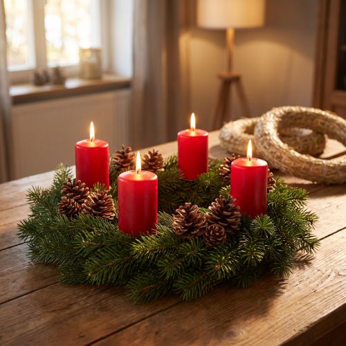 Ghirlanda di paglia 30/4 cm 10 pezzi - Ideale per lavori artigianali, decorazioni, corone dell'Avvento, autunno, Pasqua | Floristik24.it