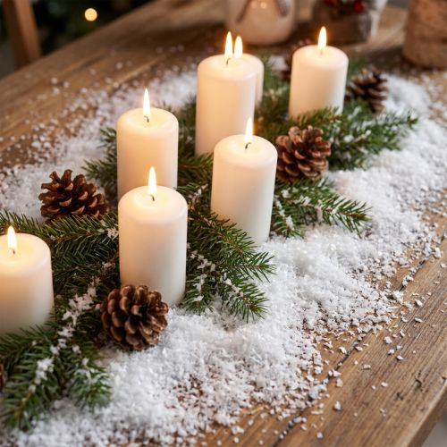 Deco fiocchi di neve grossolani 100g | Floristik24.it