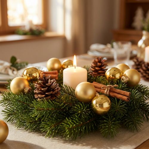 Mini palline di Natale in vetro oro Ø2,5cm 22 pezzi | Floristik24.it