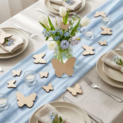 Farfalle decorative sparse Farfalle decorative in legno 2,5-6,5 cm 29 pezzi | Floristik24.it