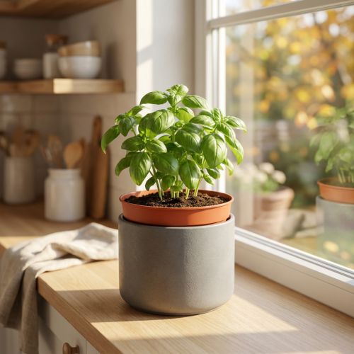 Vaso per piante vaso interno in plastica Ø10,5 cm 10 pezzi | Floristik24.it