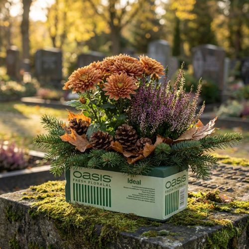 Schiuma floreale bagnata per fiori freschi composizioni floreali in mattoncini | Floristik24.it