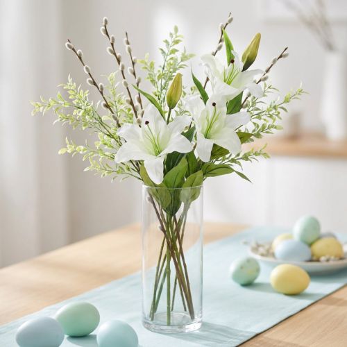 Giglio pasquale bianco 86 cm | Floristik24.it