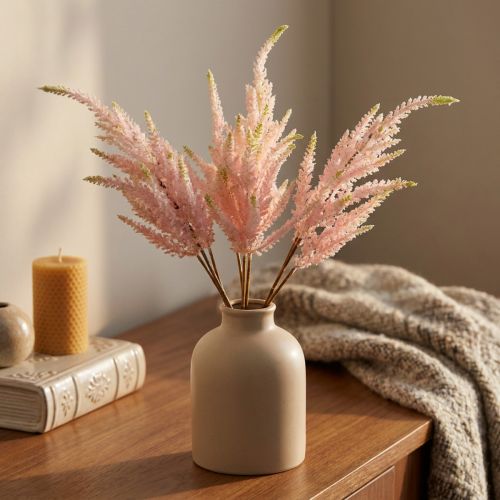 Piante artificiali Astilbene rosa 47/60 cm Mazzo da 3 | Floristik24.it