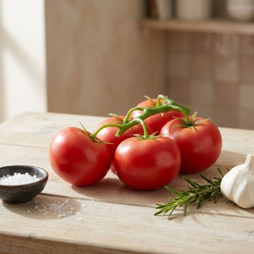 Pomodori artificiali pomodorini decorativi rossi Ø6cm 5 pz | Floristik24.it