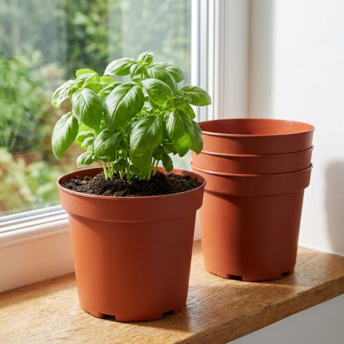Vaso per piante vaso interno in plastica Ø15cm 10 pezzi | Floristik24.it