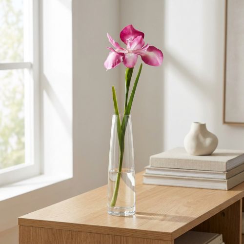 Iris artificiale Rosa 78 cm | Floristik24.it
