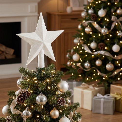 Puntale per albero bianco