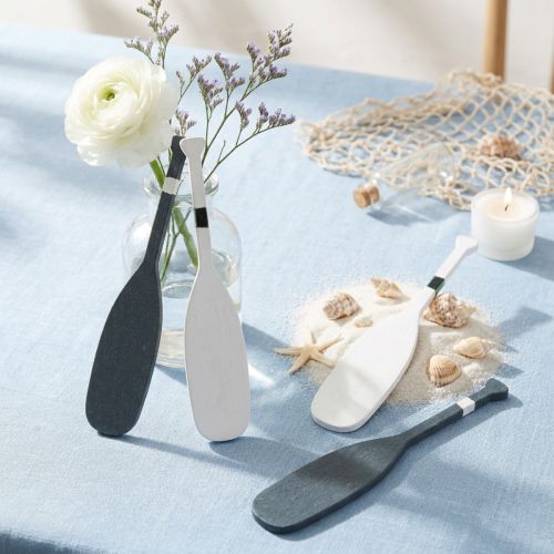 Prodotto Miniature di pagaie decorative per arredamento nautico, 8 cm, 18 pezzi
