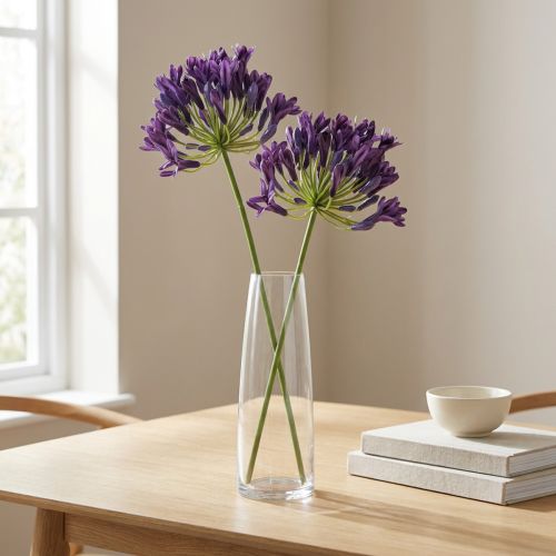 Fiori artificiali di agapanto,