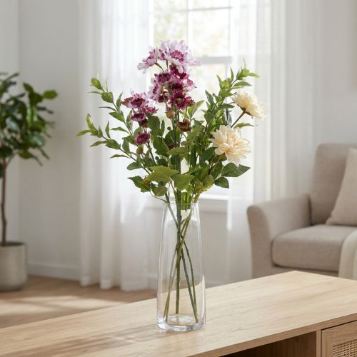 Fiori artificiali Astri artificiali Fiori di seta viola 80 cm | Floristik24.it